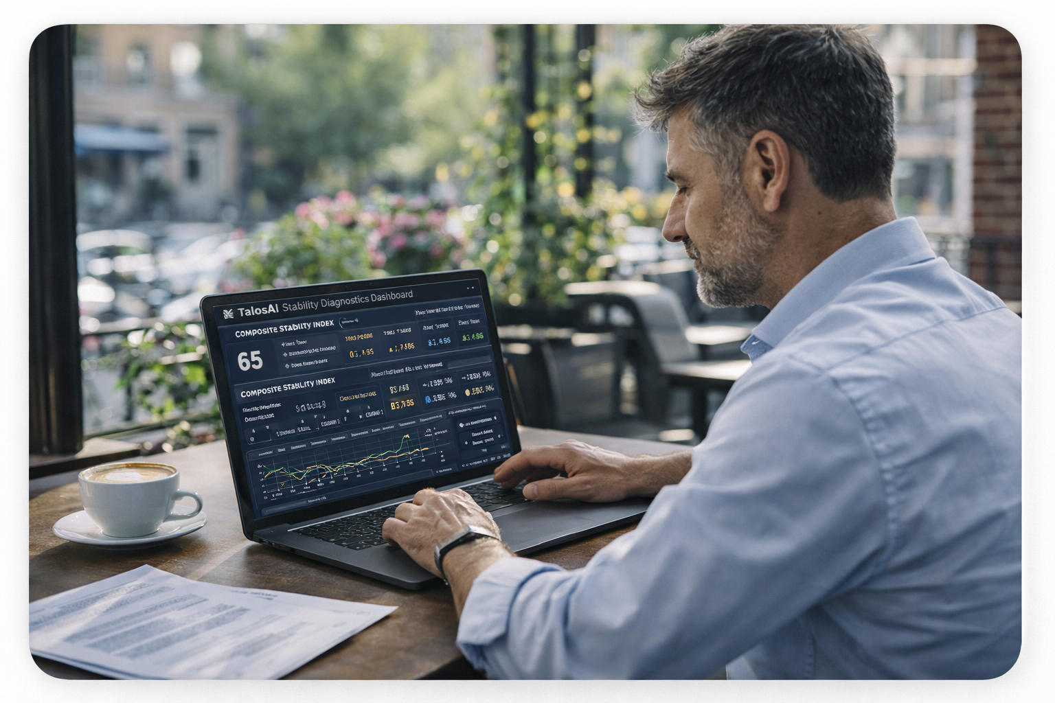 Talosai research and policy analysis dashboard